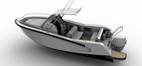 Quiet Paint Offshore Aluminium Boat